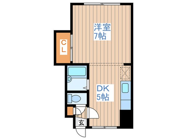 ルピナス南平岸の物件間取画像